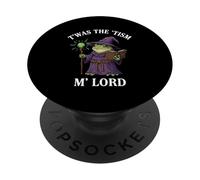 Twas The Tism M'Lord Frog Fantasy Mago capriccioso capriccioso PopSockets PopGrip Adesivo