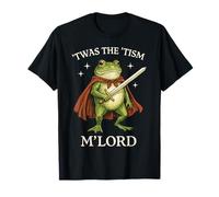 TWAS The Tism M'Lord Frog Fantasy, Stravagante Cavaliere Medievale Maglietta