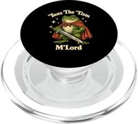 Twas The Tism M'Lord Frog Fantasy, stravagante cavaliere medievale PopSockets PopGrip per MagSafe