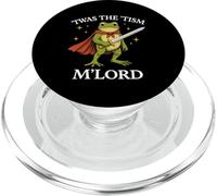 Twas The Tism M'Lord Frog Vintage Medieval Knight Fantasy PopSockets PopGrip per MagSafe