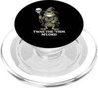 Twas The Tism M'Lord Frog Wizard Fantasy Phrog Anfibio PopSockets PopGrip per MagSafe