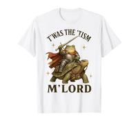 T'Was The 'Tism M'Lord Funny Autism Awareness Frog Knight Maglietta