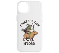 Twas the Tism M'Lord Vintage Wizard Frog Witch Capybara Custodia per iPhone 14 Plus