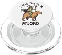 Twas the Tism M'Lord Vintage Wizard Frog Witch Capybara PopSockets PopGrip per MagSafe