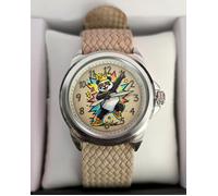 TWD Orologio Polso Quarzo 42mm Tessuto Panda Khaki Box Originale