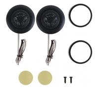 Tweeter a cupola per auto universale da 2 pezzi, altoparlante ad alta efficienza, audio super potente, tweeter per auto