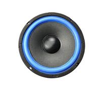 tweeter auto Altoparlante Tromba 2 pezzi/lotto 165 mm 6,5 pollici altoparlante a gamma completa con cono in carta per sistema audio per auto 4 Ohm 150 W bordo in schiuma blu midrange
