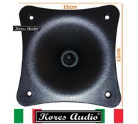 Tweeter Driver Piezo Dinamico a Tromba Esponenziale 15 x 15 Cm 4/8 Ohm 200W Max