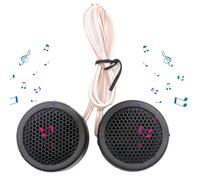 Tweeter per audio auto - Cupola di altoparlanti ad alta efficienza tweeter 500 W | Tweeter stereo forte | Ricambi auto | altoparlante per una grande esperienza musicale