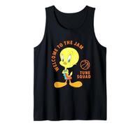 Tweety - Maglietta con Scritta Welcome To The Jam Canotta