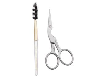 Tweezerman forbicine e pettinino aggiusta sopracciglia