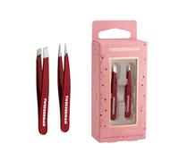 Tweezerman Set di mini pinzette vintage rosa