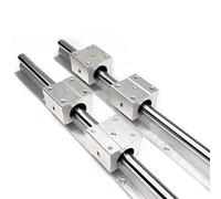 TWEFTPKD Guida lineare Professionale SBR12 da 12 mm, Lunghezza 400 mm-1150, con Cuscinetto SBR12UU 2 Pezzi, CNC for Router(Sbr20uu,600mm)