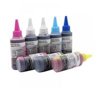 TWEJHX 8COLOR 1SET 100MLX8 CLI-42 RIMBATO CARTUGGIA TEMINO INCERATTO COMPLETABILE CON TAMPIONI USAGGI ALL'INCHIO CLI42 come modelli PRO-100 PRO100