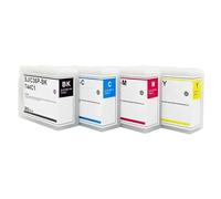 TWEJHX Cartuccia di inchiostro compatibile con pigmento per le ore di colore CW-C6500AE CW-C6500PE Etichetta Stampante Modello SJIC36P Europa(SJIC36P- 4Color 1Set)