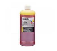 TWEJHX di inchiostro ricaricabile da 500 ml CISS compatibile con vari marchi di stampanti, compresi quelli simili alle cartucce di inchiostro a base di tintura KMCY 500 Modello(500ML-Yellow)