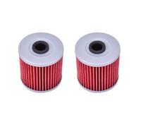 TWEJHX Filtro Olio Cambio Compatibile con Scooter 700 Integra DCT 750 Integra NC 750 X-ADV XADV 750 ADV 750 dal 2012 al 2020(2pcs Red)