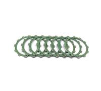 TWEJHX Piastra di attrito in lamiera d'Acciaio per Disco Frizione Moto Compatibile con Parti del Motore NC250 NC450 ZS194MQ ZS177MM per Testata Standard(NC450 Clutch Plates)