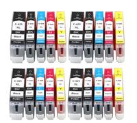 TWEJHX Set di cartucce d'inchiostro compatibili da 10 pacchi per 425 426 PGI-425 CLI-426 per stampanti IP4840 IP4940 IX6540 MG5140 5240 5340(4SET)