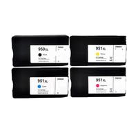 TWEJHX Set di cartucce d'inchiostro compatibili per 950XL 951XL 950 951 per stampanti Officejet Pro 8100 8600 8610 8620 8630 251dw 276dw(BK C M Y)
