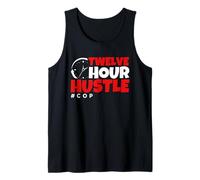 Twelve Hour Hustle #Cop Polizia delle Forze dellordine Canotta