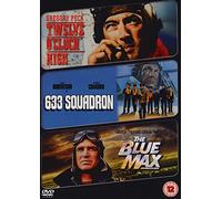 Twelve O' Clock High/633 Squadron/The Blue Max (3 Dvd) [Edizione: Regno Unito] [Edizione: Regno Unito]
