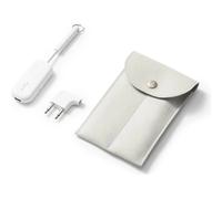 Twelve South AirFly Pro 2 Deluxe | Trasmettitore/ricevitore audio Bluetooth adattatore per 2 AirPod/cuffie wireless, per jack AUX da 3,5 mm + adattatore internazionale + custodia, funziona su aerei