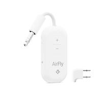 Twelve South AirFly Pro 2 Deluxe | Trasmettitore/ricevitore wireless con condivisione audio per fino a 2 AirPods/cuffie wireless - aereo, palestra, auto