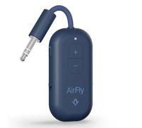 Twelve South AirFly Pro 2 Trasmettitore/ricevitore Bluetooth 5.0 per TV/aereo a 2 cuffie senza fili - Adattatore wireless per AirPods, aereo, auto, palestra, casa, uso con qualsiasi jack audio da 3,5