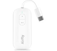 Twelve South AirFly USB C: trasmettitore wireless con condivisione audio per un massimo di 2 AirPods/cuffie wireless a qualsiasi dispositivo USB C come iPad/tablet