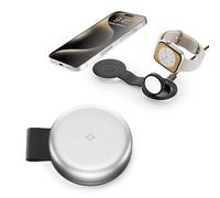 Twelve South Butterfly 2 in 1 Caricabatterie wireless compatto pieghevole con adattatore da viaggio, ricarica MagSafe Duo da 15 W per iPhone, Airpods e Apple Watch