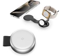 Twelve South Butterfly 2 in 1 Caricabatterie wireless compatto pieghevole con adattatore da viaggio, ricarica MagSafe Duo da 15 W per iPhone, Airpods e Apple Watch