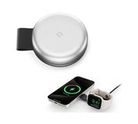 Twelve South Butterfly 2 in 1 Caricabatterie wireless compatto pieghevole con adattatore da viaggio, ricarica MagSafe Duo da 15 W per iPhone, Airpods e Apple Watch