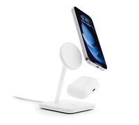 Twelve South - HiRise 2 Deluxe - Supporto di Ricarica 2-in-1 - Bianco - TS-24214