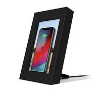 Twelve South PowerPic, Picture Frame Stand with integrated 10W Qi Charger for iPhone/Wireless Charging Smart Phones (black)