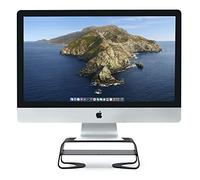 TwelveSouth Curve Riser Supporto per monitor | Supporto ergonomico da scrivania con ripiano per iMac e display, nero opaco
