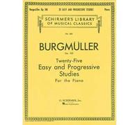 Twenty-Five Easy and Progressive Studies Op. 100 - Burgmüller - Pianoforte