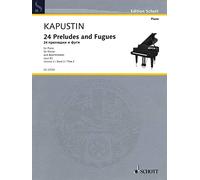 Twenty-Four Preludes and Fugues: op. 82. piano.: Band 2