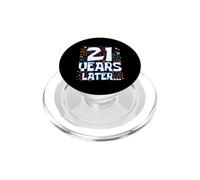 Twenty One 21 Years Later 21st Birthday Party Funny Meme PopSockets PopGrip per MagSafe