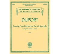 Twenty-One Etudes for the Violoncello: Complete Books 1 and 2
