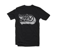 Twenty One Pilots T Shirt Vessel Vintage Band Logo Nuovo Ufficiale Uomo Nero Size M