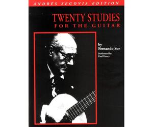 Twenty studies for guitar by Fernando Sor