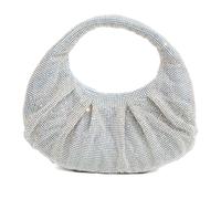 Twentyfourhaitch - Mezza Luna Clutch - - Bags - Donna - Blu - ONE SIZE