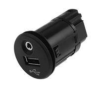 Tweovnai 28023-BH00C - Adattatore per porta AUX per auto, spina ausiliaria USB per Juke 2011-2019 2014-2018 28023BH00C 13907643