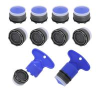 Tweozhui 10 pezzi filtri rubinetto rompigetto rubinetto bagno aeratori rubinetti filtrini per rubinetti, Set di aeratori per rubinetto M22 per rubinetto tipo M21.2, incl. 2 chiavi per aeratore