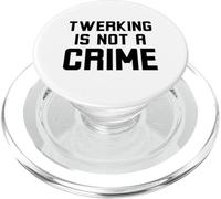 Twerking non è un crimine Divertente scherzo umoristico di danza PopSockets PopGrip per MagSafe