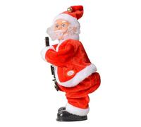 Twerking Santa, Electric Booty Shaking St. Nick Model, Animated Singing Christmas Decoration, Interactive Musical Dancing Holiday Figure, Fun Festive Visitor Toy Gift for Kids 10.24x4.72 Inches
