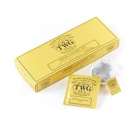 TWG Tea | Crème Caramel Tea | Tè Rooibos | Senza Caramello e Teina | 15 Bustine di Tè in Cotone Cucite a Mano | Set Regalo