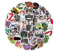 TWGOGOTIC 50Pack Ghostbusters Stickers American Movie Stickers Horror Movie Sticker Water Bottles Waterproof Laptop Trendy Aesthetic Skateboard Guitar Phone Stickers for Film Fans(gho50)