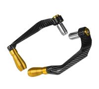 TWHSGBNH Leve Moto Protezione delle Leve della Frizione del Freno della Protezione delle Manopole del Manubrio del Motociclo per YH MT09 Tracer GT(Oro)